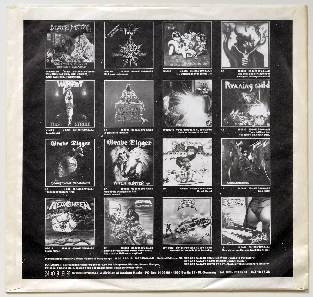High Resolution Photo #13 RAGE - Reign of Fear https://vinyl-records.nl 